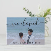 結婚写真 案内状 (スタンド正面)