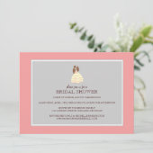 結婚前お披露目パーティーの招待状 招待状 (スタンド正面)