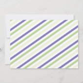 結婚前お披露目パーティー計画 バチェロレッテ パープル プラン 招待状 (裏面)