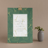 結婚前お披露目会 銀杏の葉