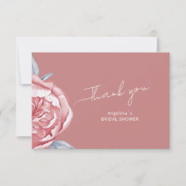 結婚前お茶会招待状 サンキューカード