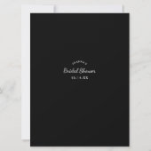 結婚前のお祝いゲーム スマホには何が入ってる? ゲーム 招待状 (裏面)