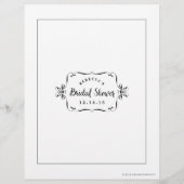 結婚前のお祝いゲーム 新婦を知ろう (裏面)