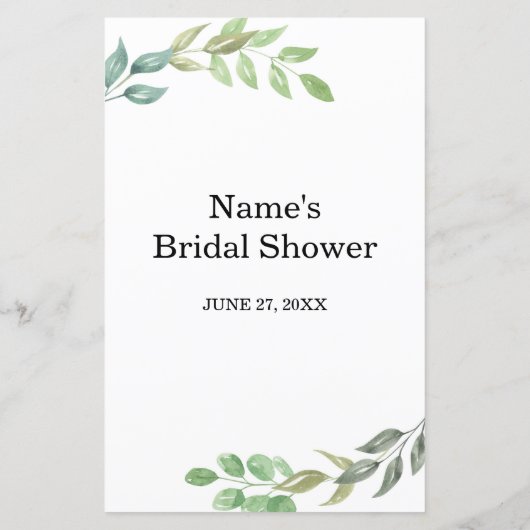 結婚前のお祝いゲーム 絵文字当てクイズ 緑 (裏面)