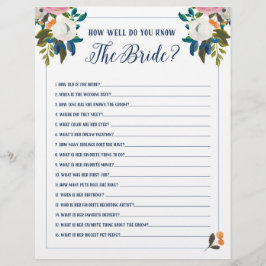 結婚前のお祝いゲーム　花嫁ってどんな人？