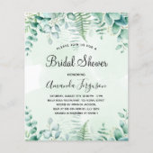 結婚前のお茶会　ユーカリの森の招待状 チラシ (正面)