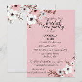 結婚前のお茶会 招待状 (正面/裏面)