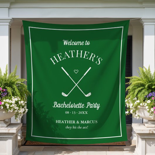 結婚前の最後のゴルフスイング独身最後の旅 タペストリー