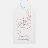 結婚前の最後の女友達とのパーティー ギフトタグ (裏面)