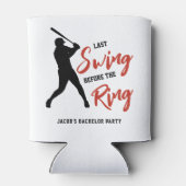 結婚前の野球旅行 最後のスイング 缶クーラー (裏面)