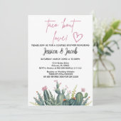 結婚前シャワー招待状 招待状 (スタンド正面)