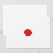 結婚前パーティーの招待状 招待状 (正面/裏面)