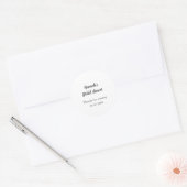 結婚前パーティー ご出席ありがとうございます 名前 日付 年 ラウンドシール (封筒)