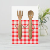 結婚前パーティー 招待状 (スタンド正面)