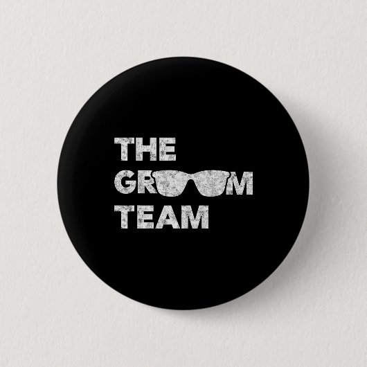 結婚前最後のパーティー チームTシャツ 缶バッジ (正面)