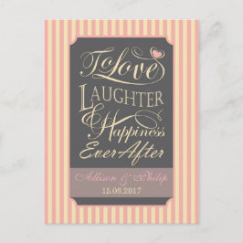 結婚名言 デザイン インビテーションポストカード