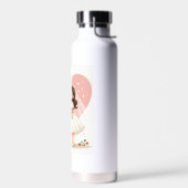 結婚周年記念のウォーターボトル ウォーターボトル (左面)