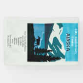 結婚周年記念アラスカ 横断幕 (横)