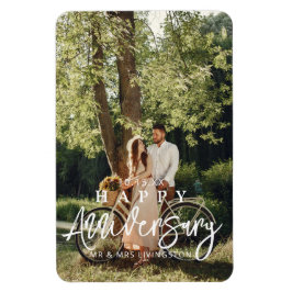 結婚周年記念カスタム写真磁石 マグネット