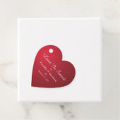 結婚周年記念カップル新郎新婦がパーソナライズ フェイバータグ (インサイチュ)