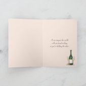 結婚周年記念ブーケカード カード (内部)