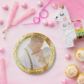 結婚周年記念写真紙プレート ペーパープレート (パーティー)