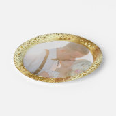 結婚周年記念写真紙プレート ペーパープレート (アングル)