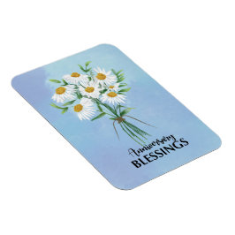 結婚周年記念恵みブーケデイジー マグネット