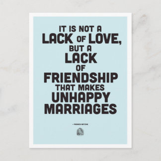 結婚哲学引用文 ポストカード