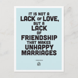 結婚哲学引用文 ポストカード