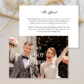 結婚報告はがき 案内状