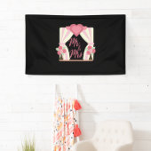 結婚夫妻の 横断幕 (インサイチュ)