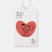結婚夫婦の結婚歓迎 ギフトタグ (裏面)