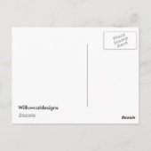 結婚夫婦絵画の結婚はがき ポストカード (裏面)