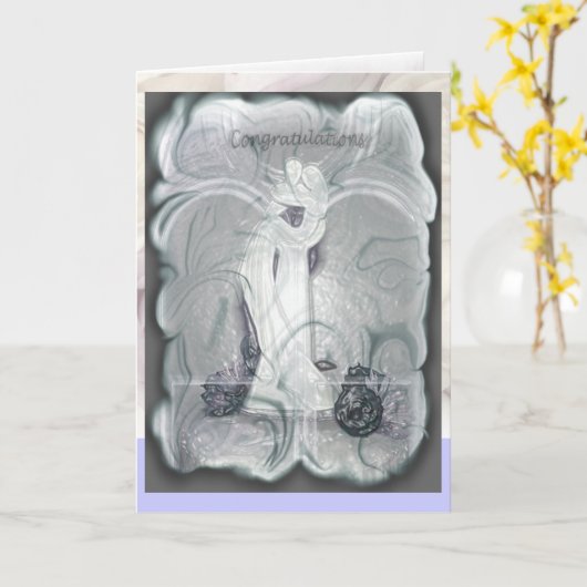 結婚夫婦…......カード カード (黄色い花)