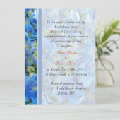 結婚嫁の両親の招待。 招待状 (スタンド正面)