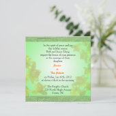 結婚嫁の親御 招待状 (スタンド正面)