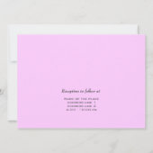 結婚嫁の親御 招待状 (裏面)