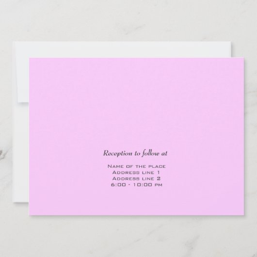 結婚嫁の親御 招待状 (裏面)