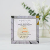 結婚嫁の親御 招待状 (スタンド正面)