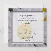 結婚嫁の親御 招待状 (正面)