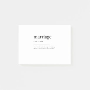 結婚定義辞書アートプリント引用文 ポストイット
