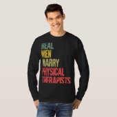 結婚実在者が身体のセラピストと結婚 Tシャツ (正面フル)