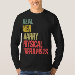 結婚実在者が身体のセラピストと結婚 Tシャツ