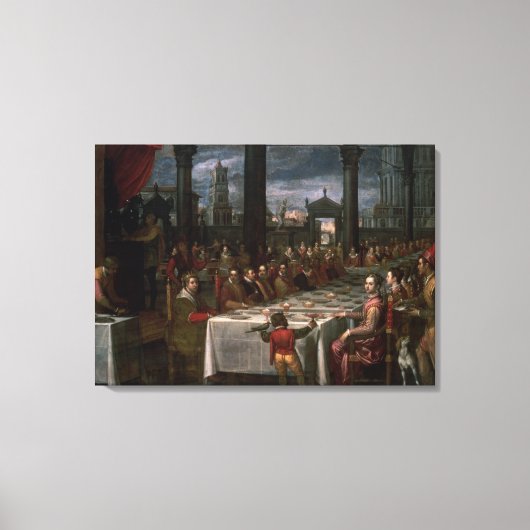 結婚宴会 キャンバスプリント (正面)