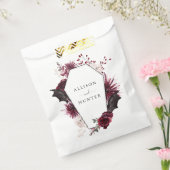 結婚封筒用シール |ハロウィーン フェイバーバッグ (封をした状態)