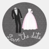 結婚封筒用シール ラウンドシール (正面)