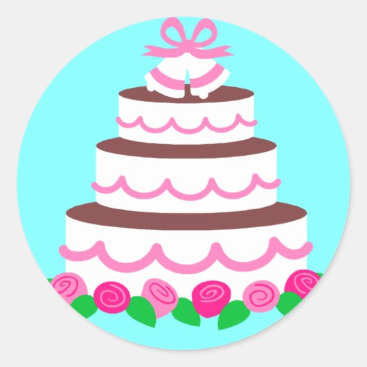 結婚封筒用シール ラウンドシール (正面)