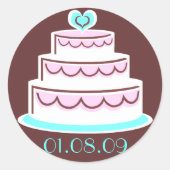 結婚封筒用シール ラウンドシール (正面)