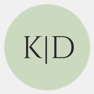 結婚封筒用シール  新郎新婦 ラウンドシール